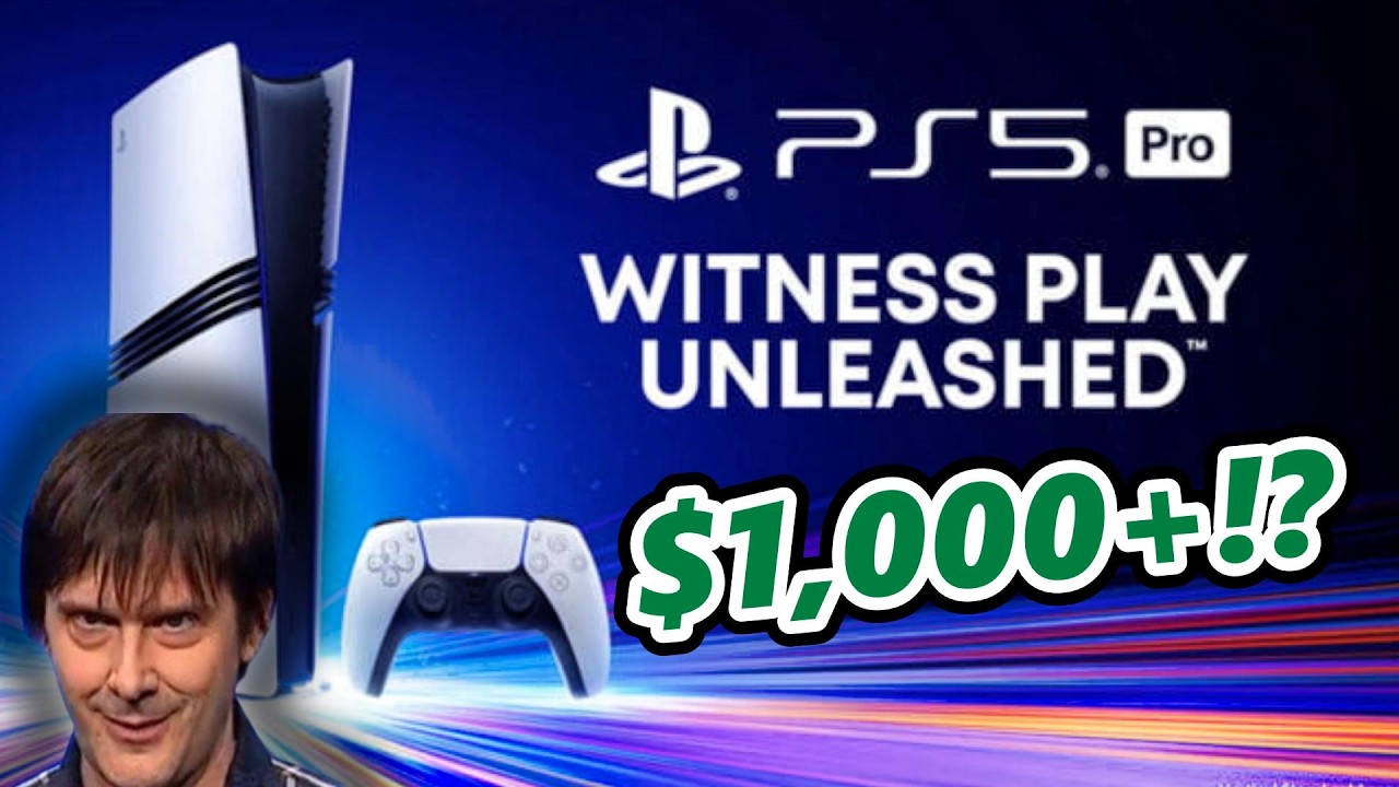 HUGE PS5 Price Hikes Announced... PS5 Pro Hits $1K!