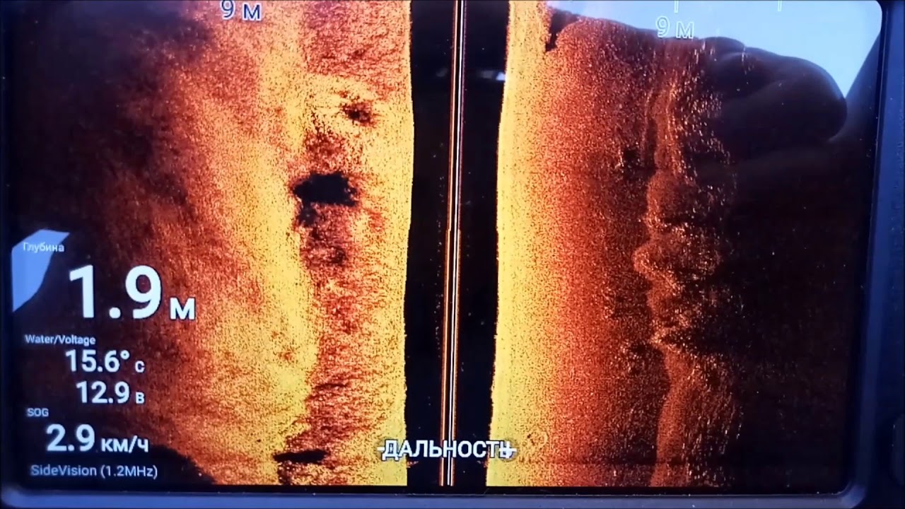 Raymarine Element 7HV съемки на воде 27 апреля 2019г