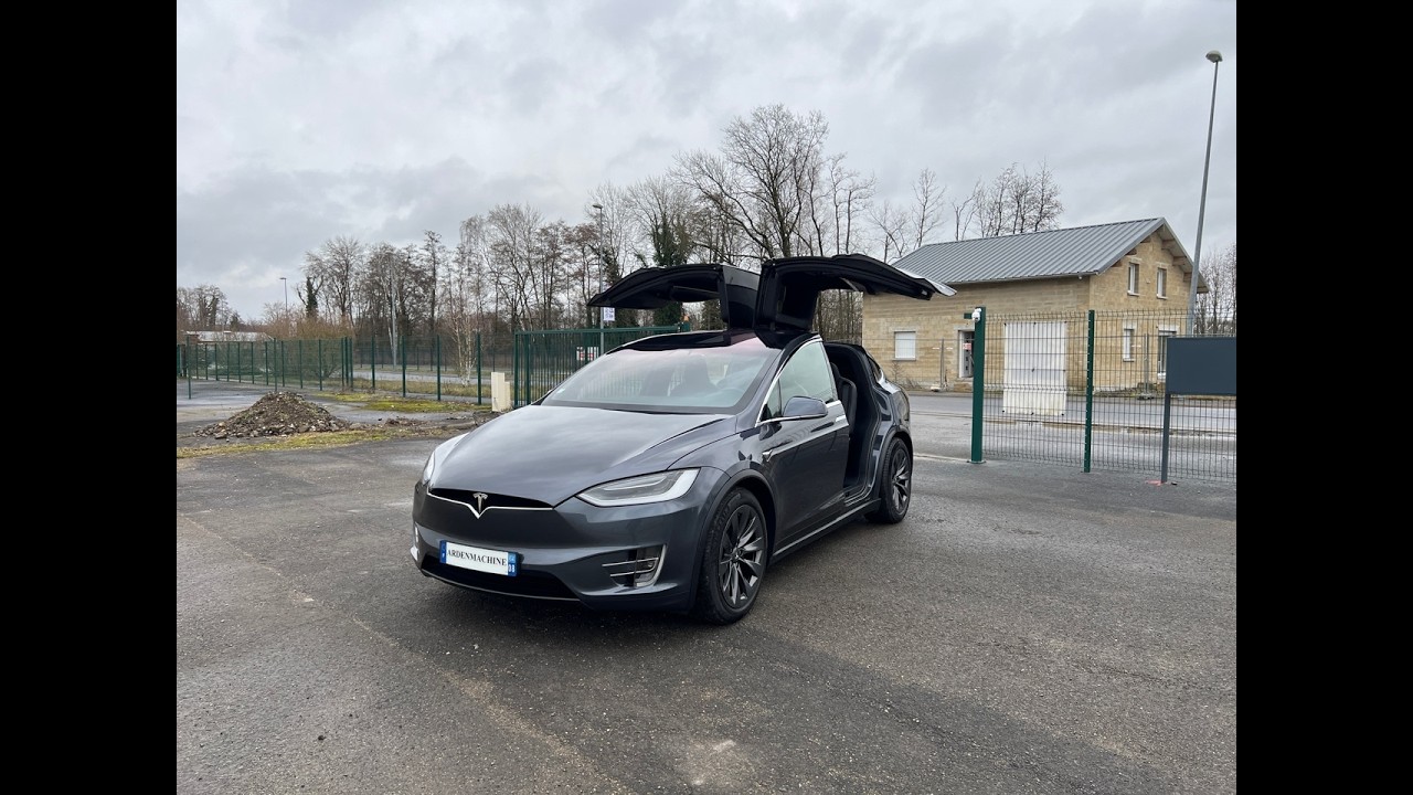 TESLA  Model X 75D FSD3 SOH 93% 5 Places Garantie - ARDENMACHINE