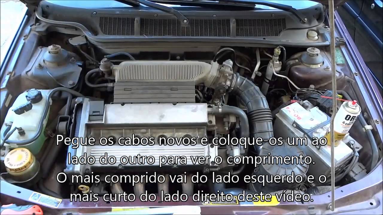 Troca do cabo de velas - Tempra 16V sem distribuidor