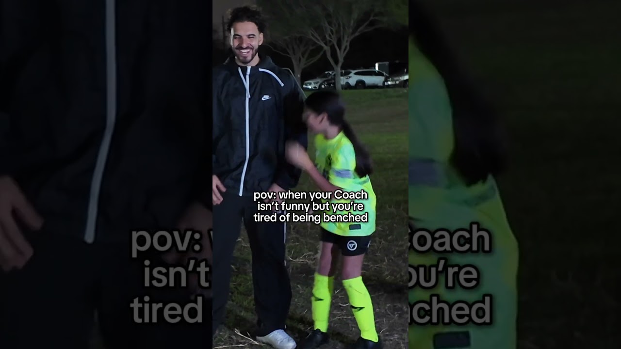 Don&rsquo;t show Coach this video 💀 Kids doing anything to get game time 😭 #football #futbol #soccer
