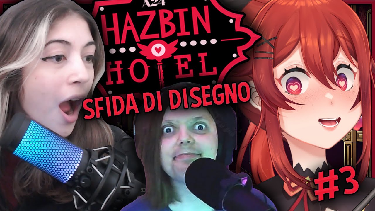 HAZBIN HOTEL SFIDA DI DISEGNO! #3