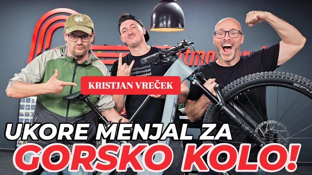 Kristjan Vreček - Ukore zamenjal za gorsko kolo - Podcast #92