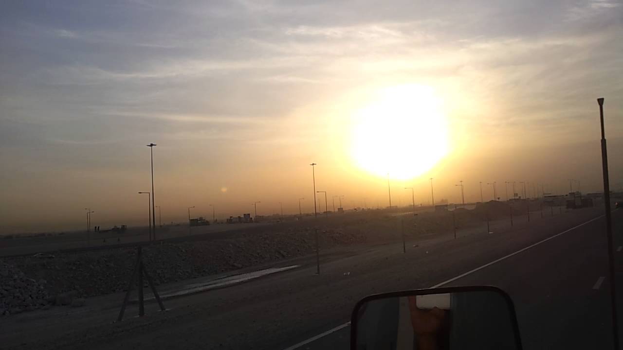 Qatar labor city road