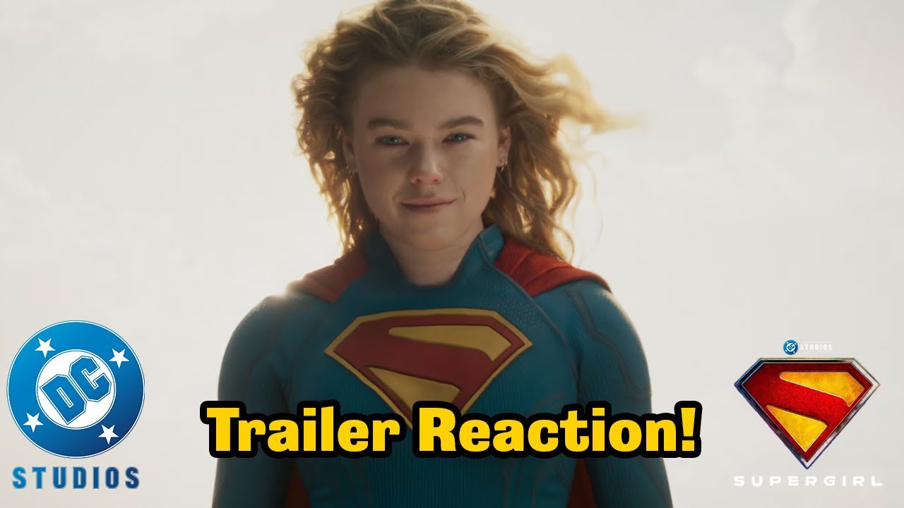 Supergirl (2025) Official Teaser Trailer Reaction!
