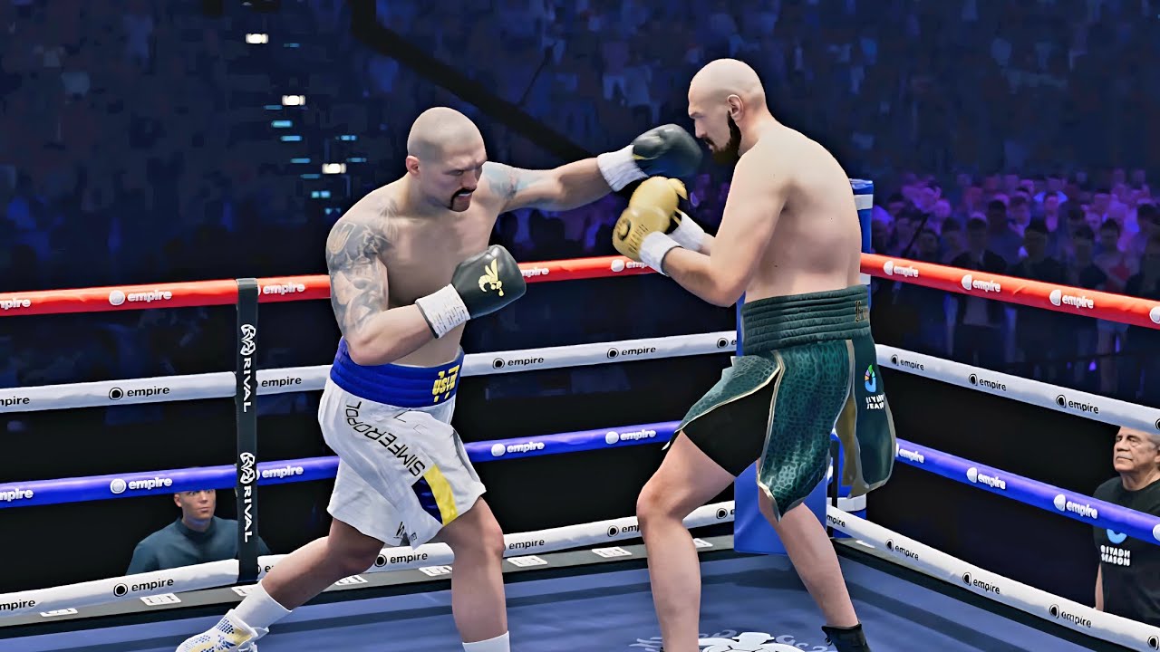 Undisputed - Oleksandr Usyk vs. Tyson Fury PS5 Gameplay (4K 60FPS)