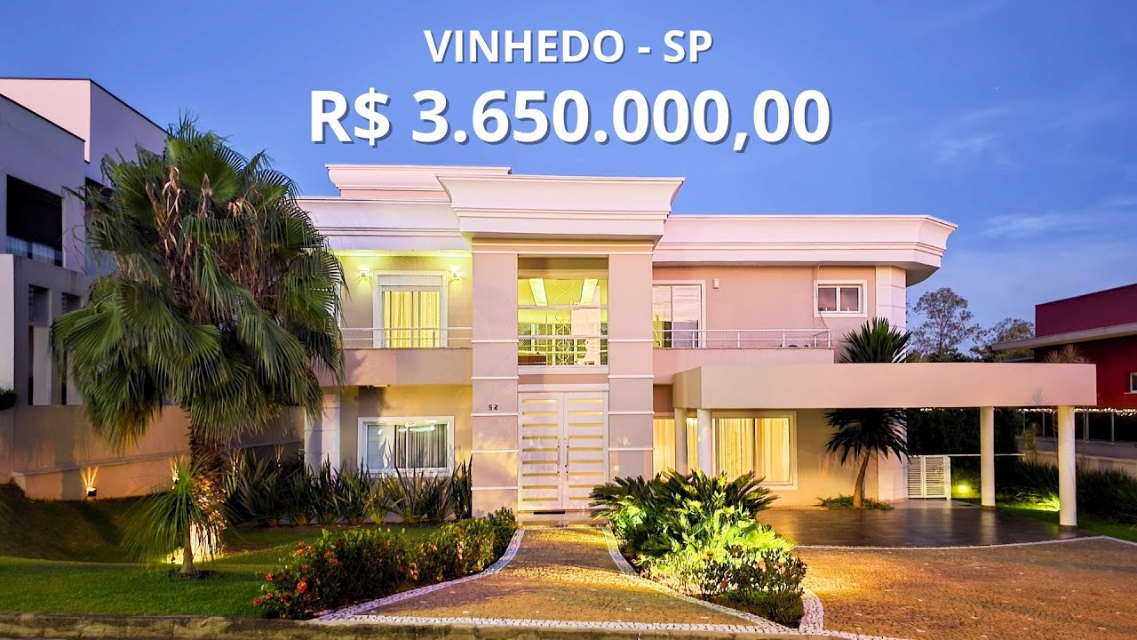 A CASA MAIS ELEGANTE DE VINHEDO? TOUR COMPLETA NESTE SOBRADO NEOCLÁSSICO