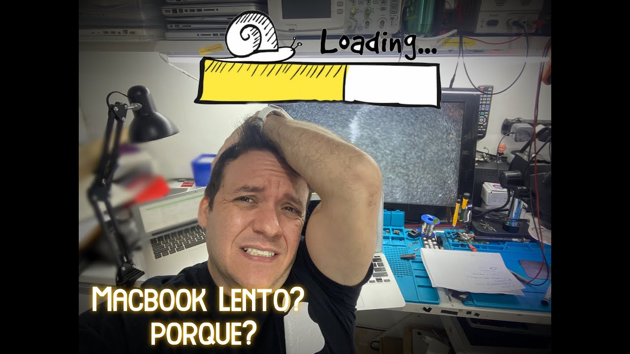 MACBOOK AIR LENTO COM COOLER ACELERADO ? RESOLVEMOS ?