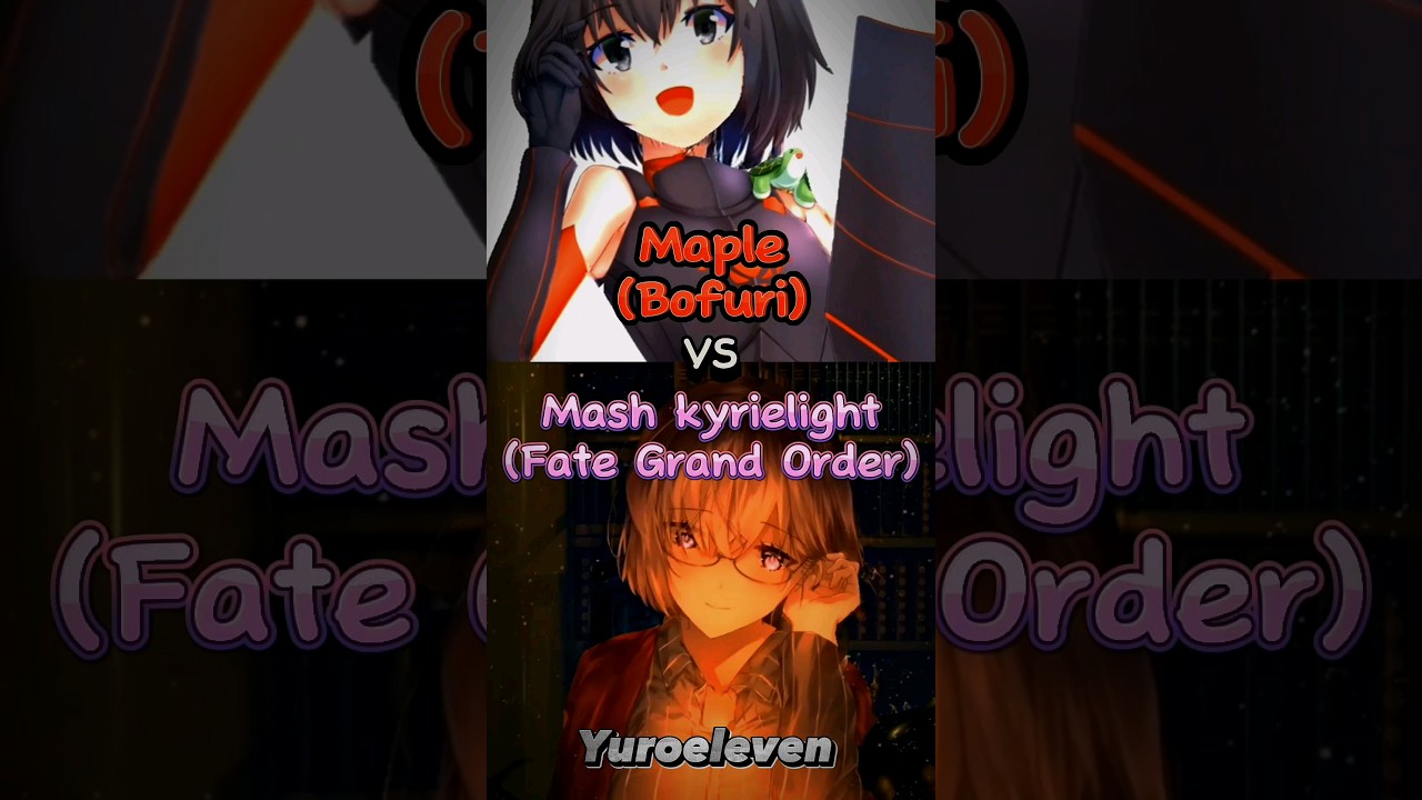 Maple vs Mash kyrielight #shortvideo #edit