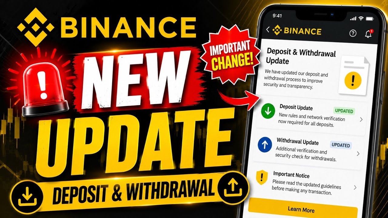 Must Watch This Video Before Depositing or Withdrawing on Binance