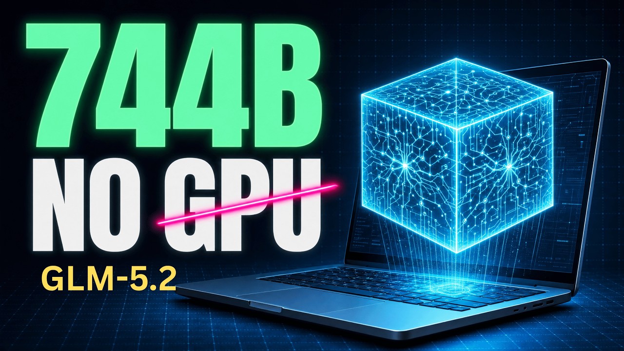 GLM 5.2  + COLIBRI EXPLAINED - RUN A MASSIVE AI MODEL WITH NO GPU