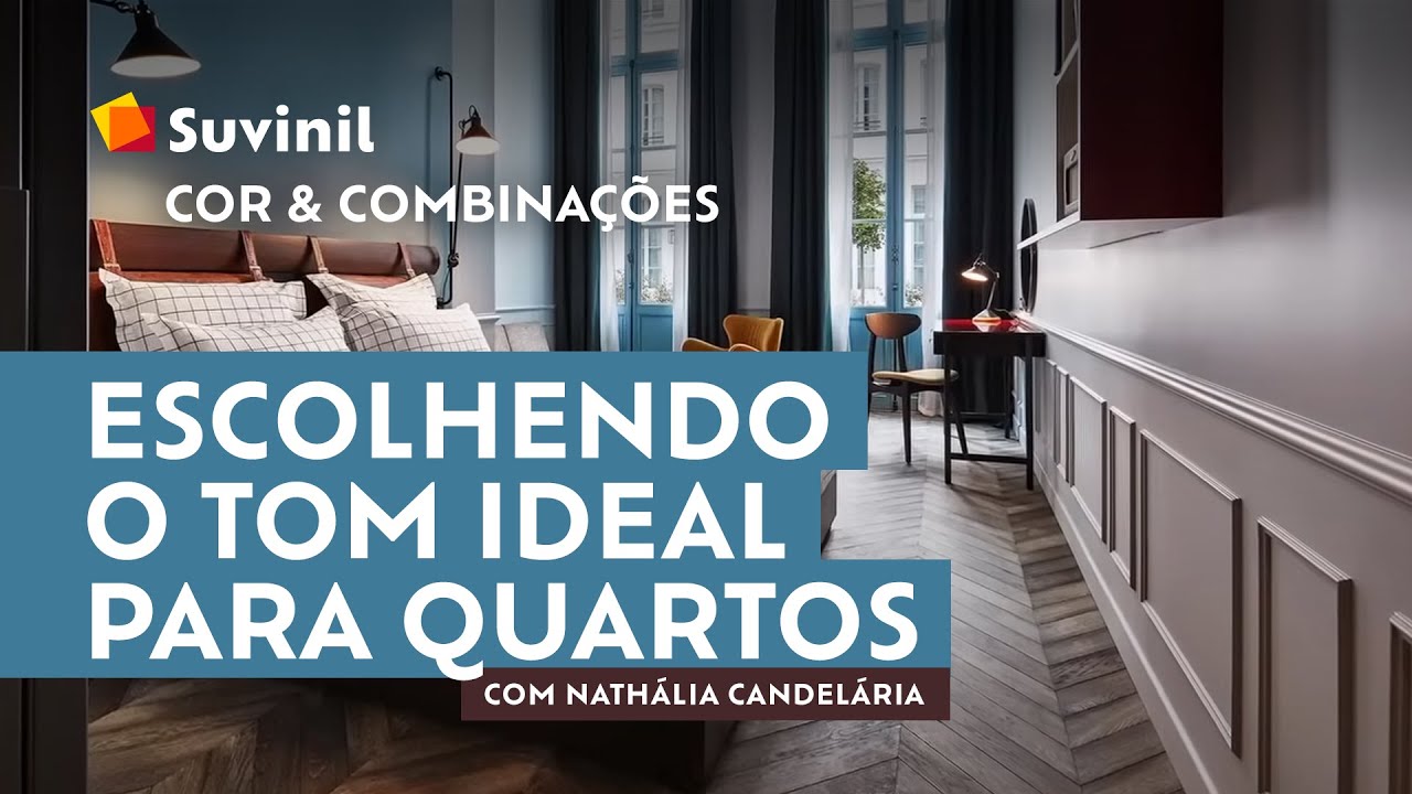 Cores de quarto: como escolher o tom ideal? Descubra com a Nath&aacute;lia Candel&aacute;ria
