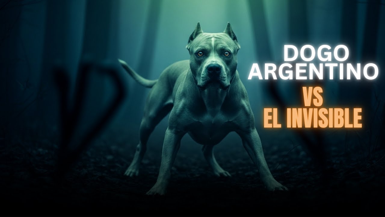 Algo demasiado grande para ser un animal común hizo que el Dogo Argentino se echara atrás  ¡Esto nun