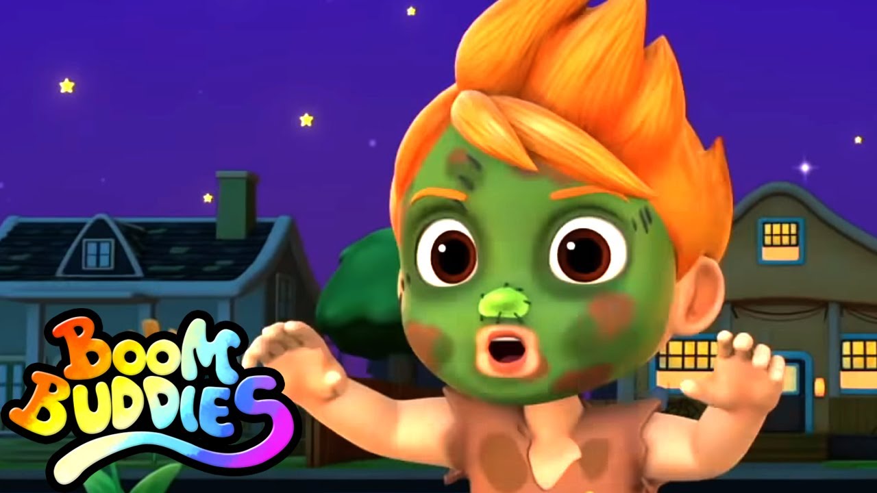 É uma noite assustadora | Canção infantil | Educação | Boom Buddies Português | Musica para bebes