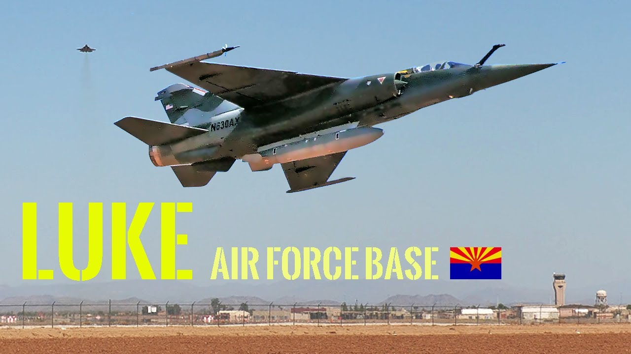 Superbase - Luke AFB | Lots of takeoffs, go-arounds, touch&go's and landings