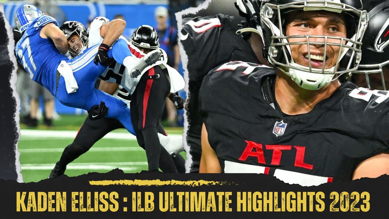 Atlanta Falcons Kaden Elliss Ultimate Highlights 2023