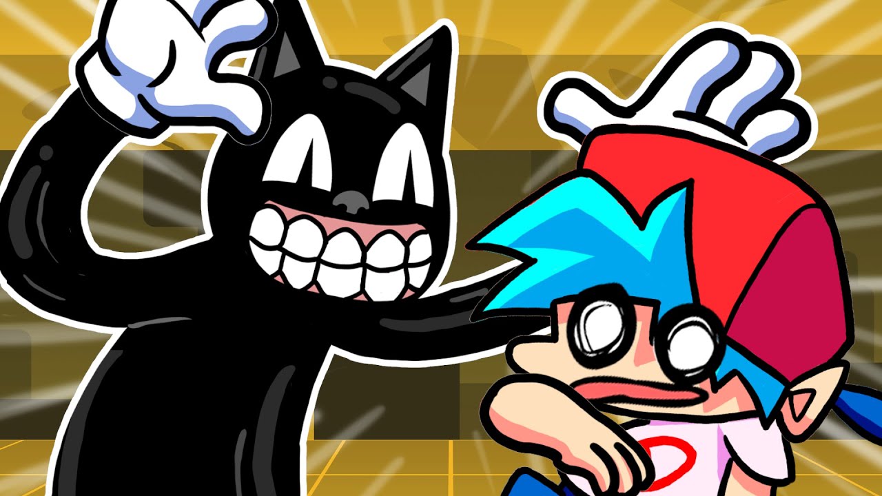 BOYFRIEND vs. CARTOON CAT?! Friday Night Funkin Animation