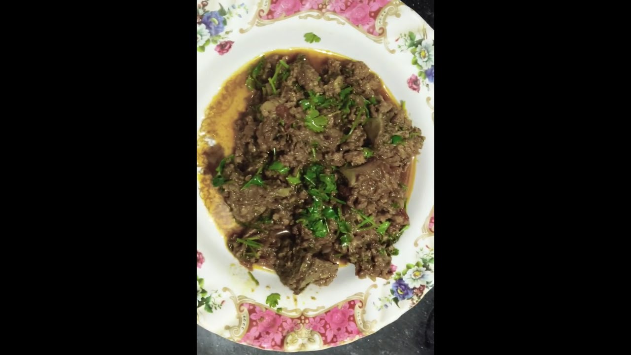 Methi With Khima 🤤