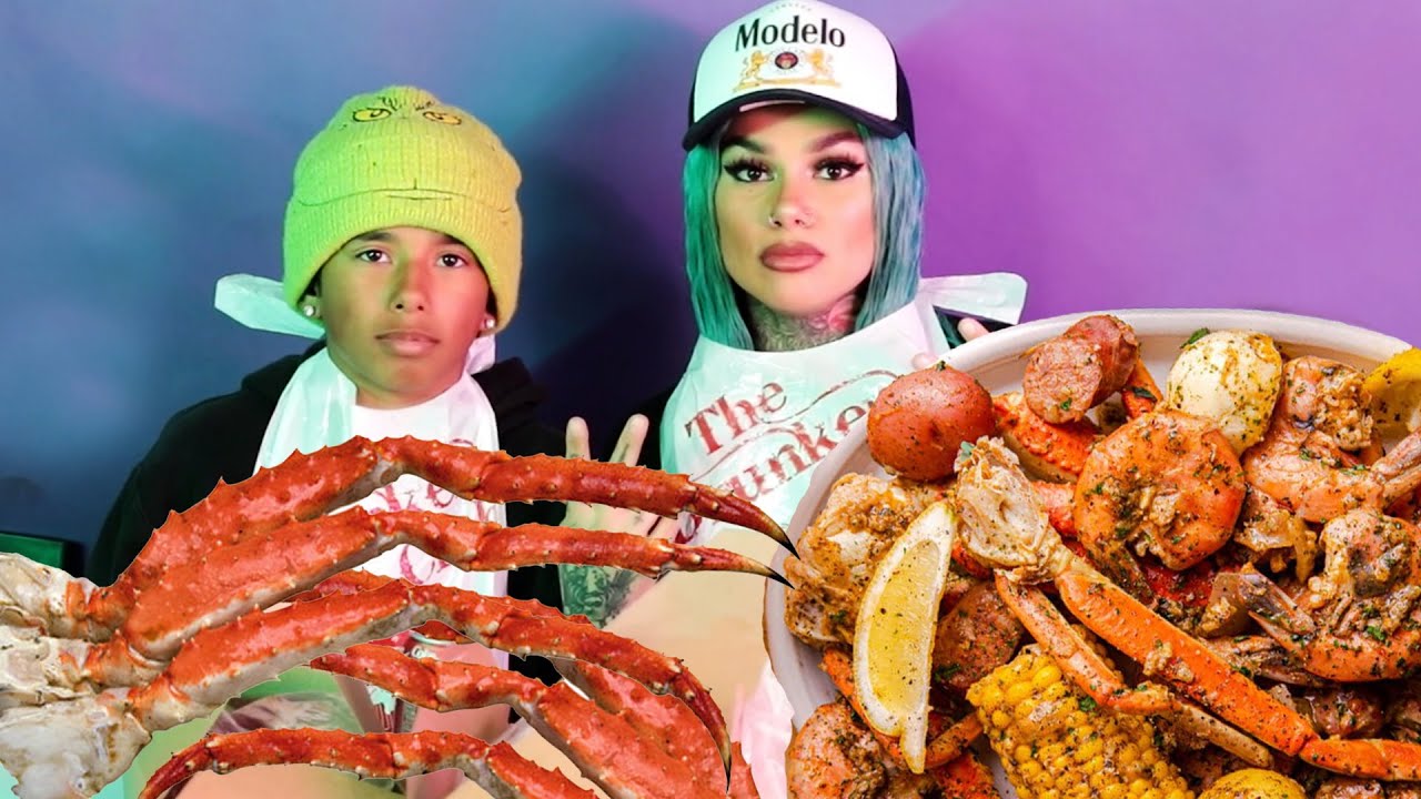 SEAFOOD BOIL MUKBANG with My Son Drew 🦀🦐🦞🍤