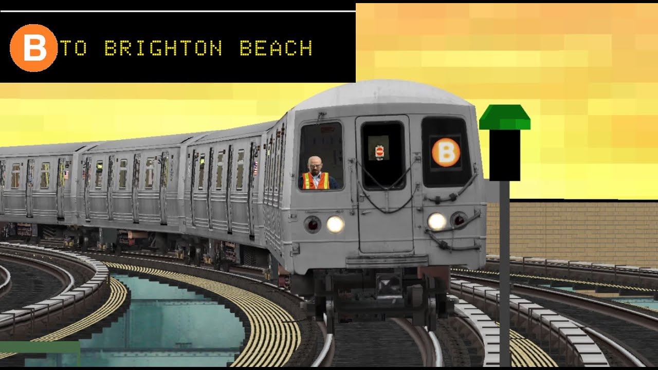 OpenBVE Special: The R46 B Train From Bedford Park Blvd To Brighton Beach