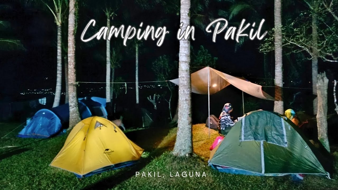 Camping in Pakil l Overlooking Laguna Bay View