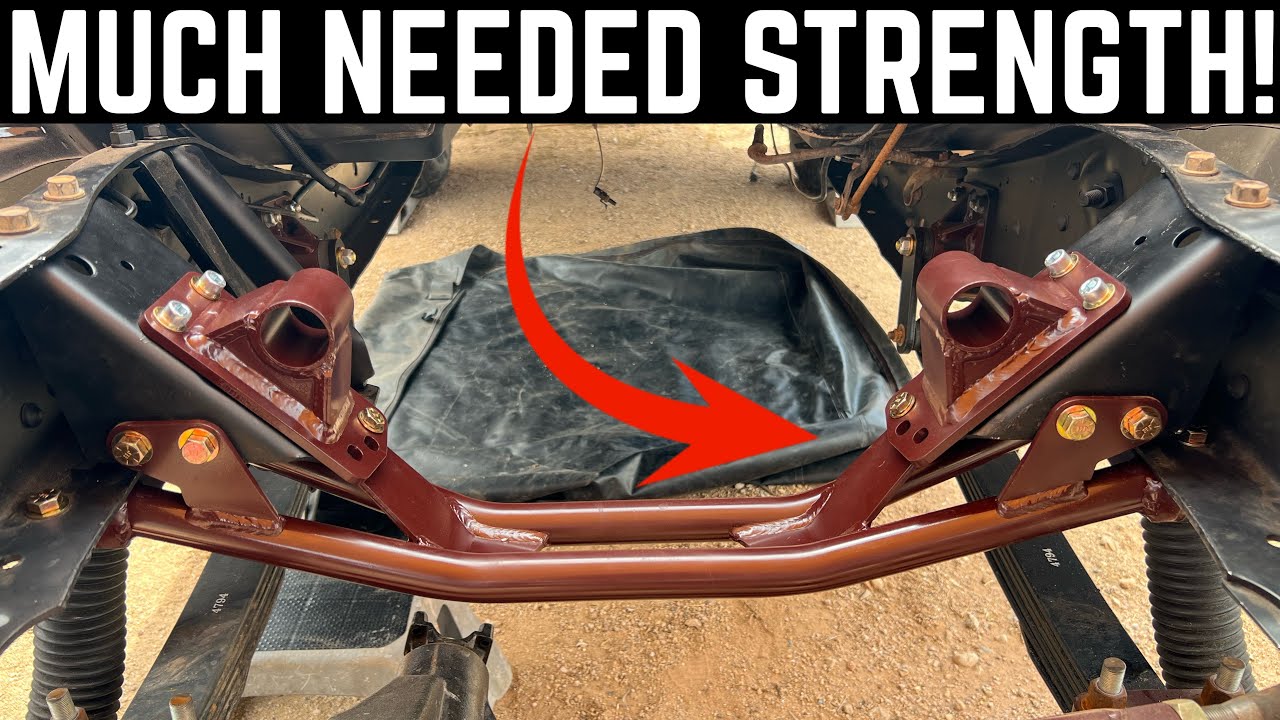 Offroad Design Crossmember/Motor Mount Install For Squarebody LS Swap!