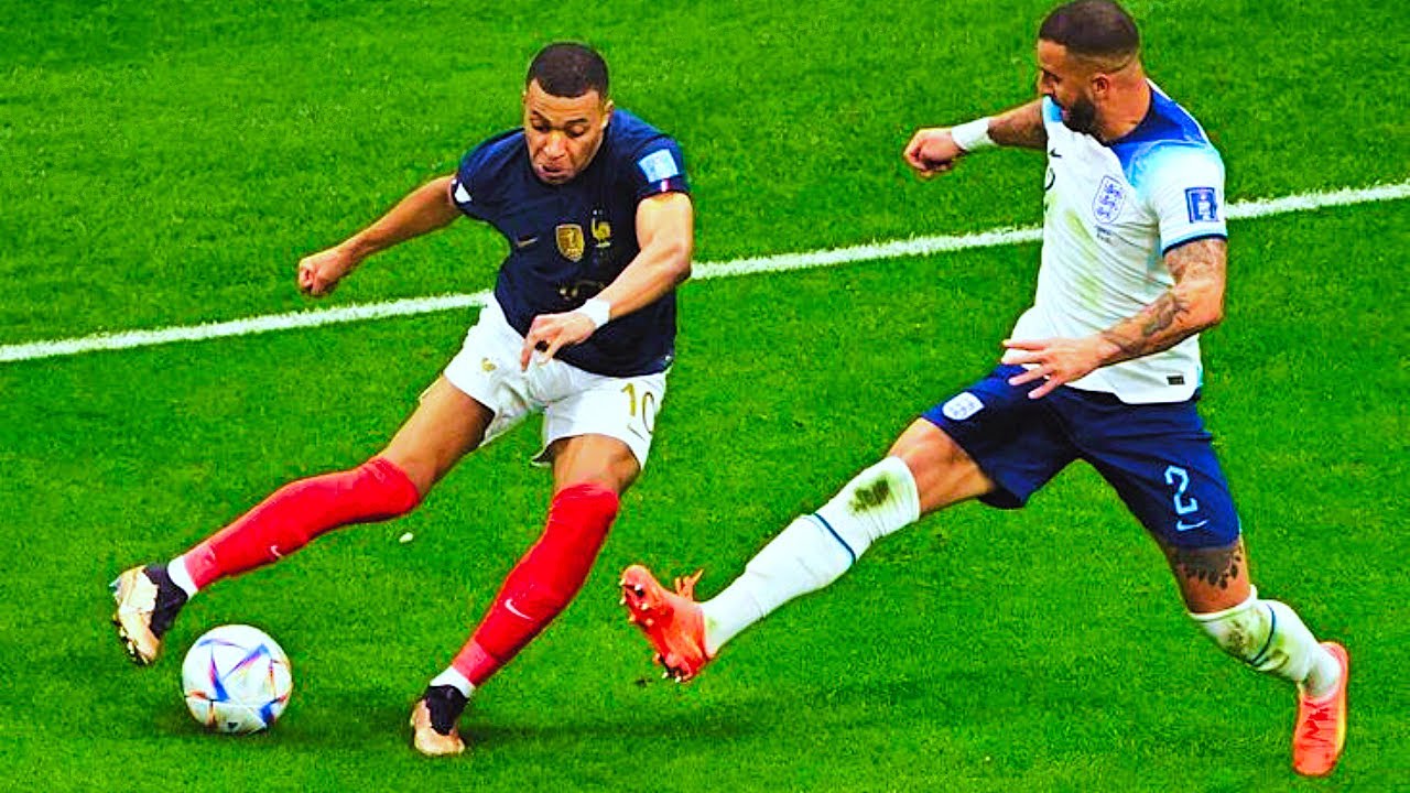 Kylian Mbappe vs England | World Cup 2022 Highlights &ndash; English Commentary [4K]