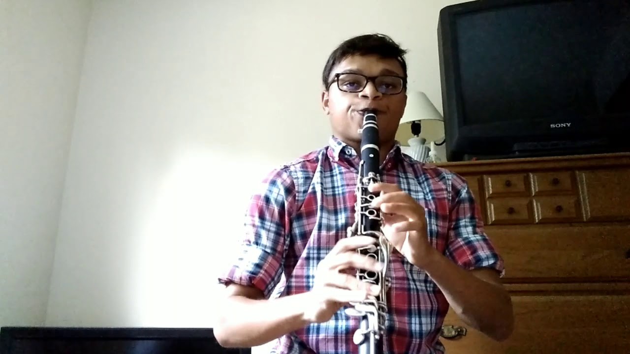 Variations on a Korean Folksong by James Barnes Chance- Clarinet 1