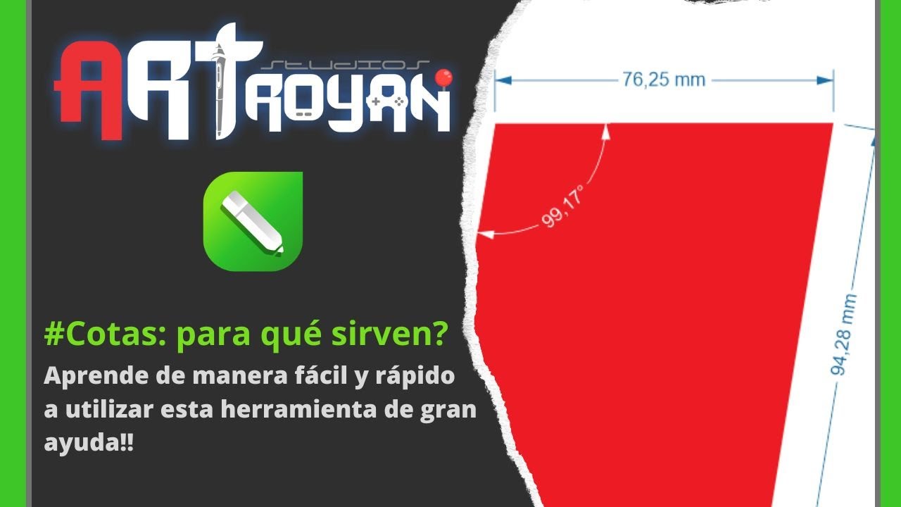 Cota...qué son y para qué sirven...#coreldraw