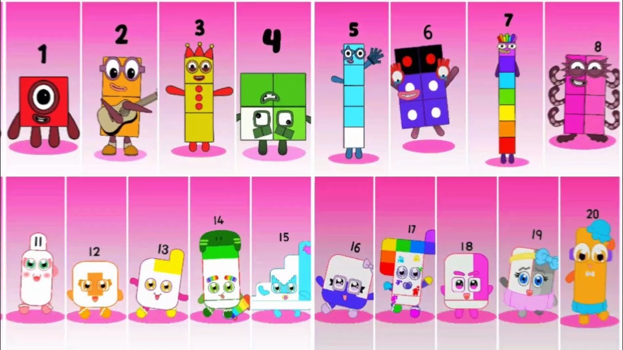 Incredibox Numberblocks 1 ---20 | Compilation Incredibox #sprunki#numberblocks #incredibox