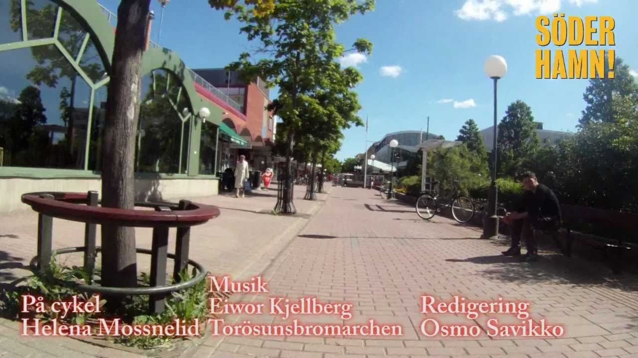 Söderhamn har fina gång och cykelvägar