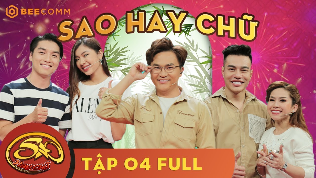 Sao Hay Chữ |Thánh Livestream Dương Lâm chơi thua phát cộc với Đồng Ánh Quỳnh,Ngọc Trai | Tập 4 Full