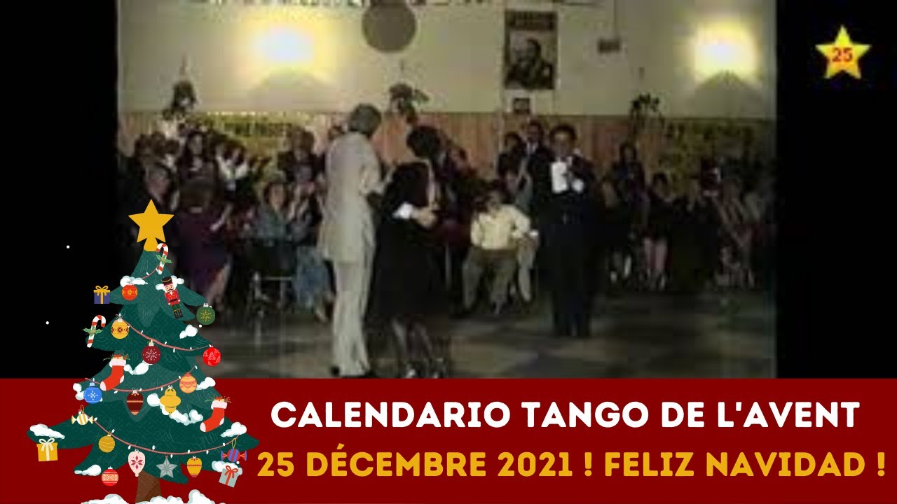 Calendario Tango de l'Avent 25/ Y Feliz Navidad ! Ester y Mingo Pugliese / dos videos 1993 y 1999