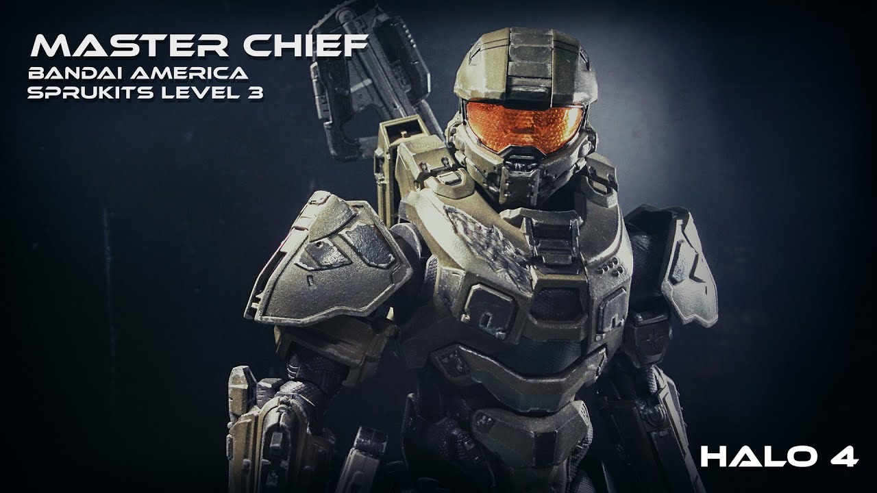 Halo 4 Master Chief Sprukits Level 3 Part 02 PAINTING/ASSEMBLY/WEATHERING