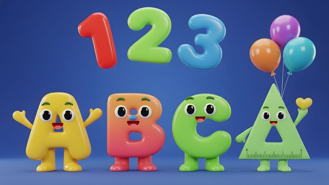 Preschool Learning activities for 3 year olds at home | Learn ABC Phonics Shapes Numbers Colors
