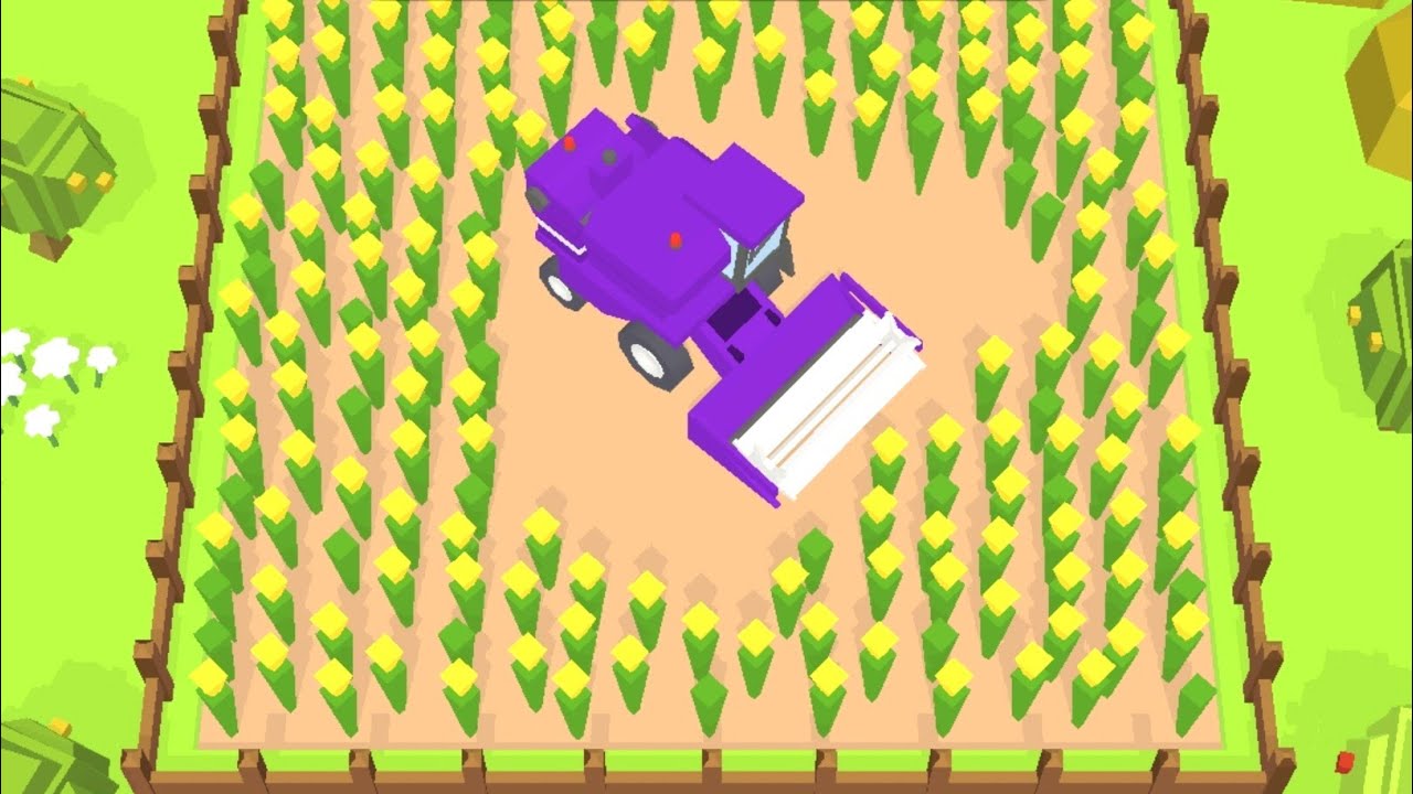 Harvest.io &ndash; Farming Arcade in 3D - Gameplay Android iOS #2