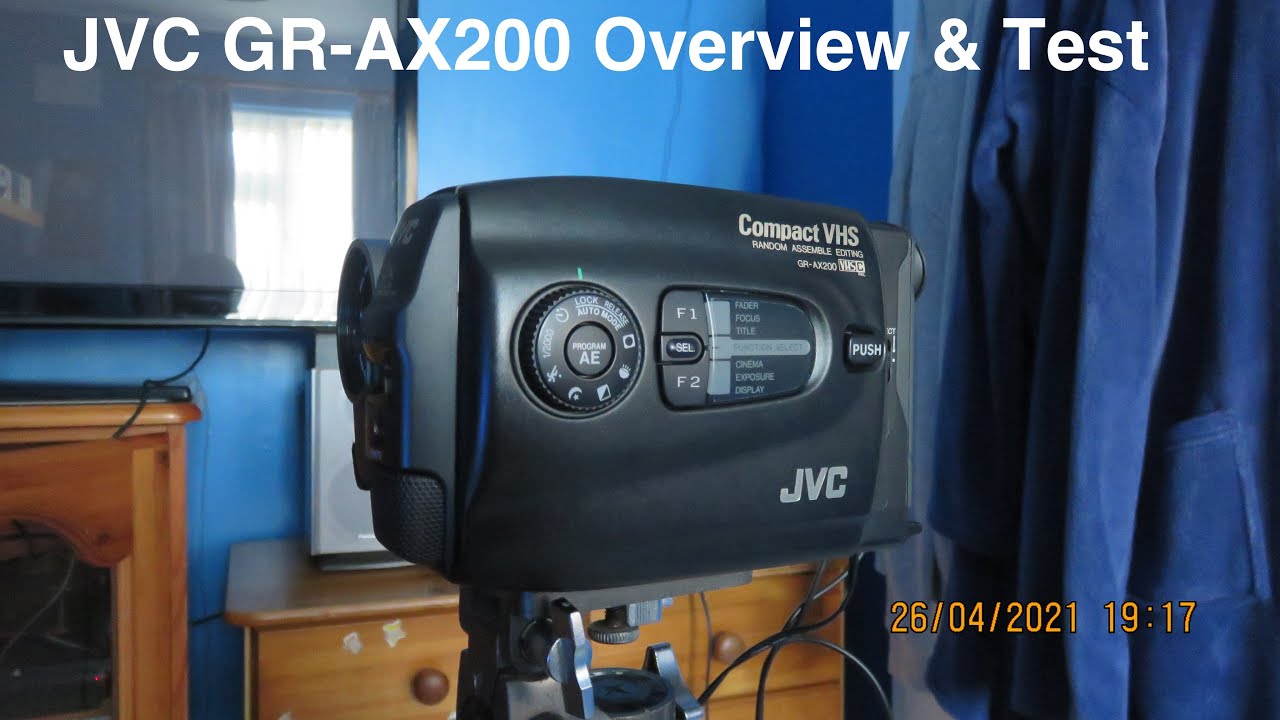JVC GR-AX200 Overview & Test