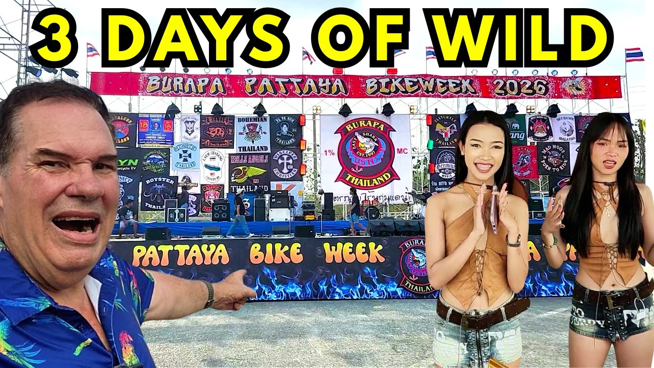 THAILAND’S MASSIVE BIKE WEEK Burapa 2026 Pattaya Biggest Motorcycle Party
