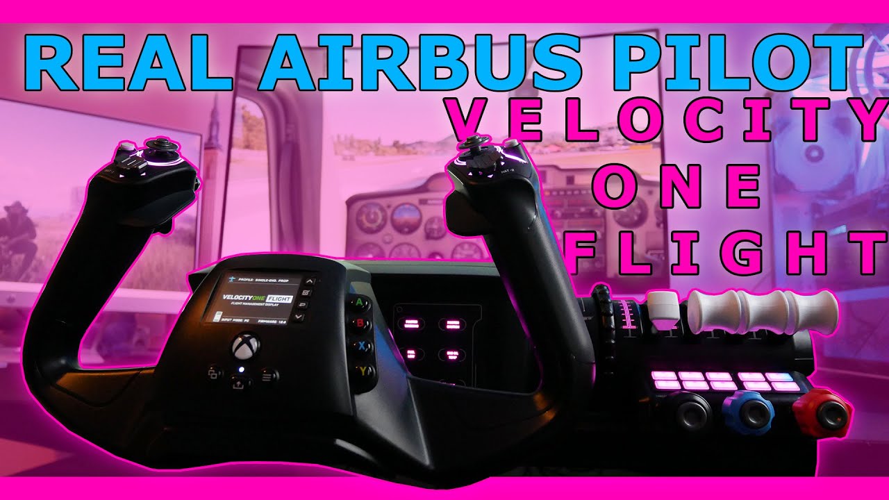 New MSFS Yoke and Throttles: Turtle Beach Velocity One with a Real Airline Pilot!