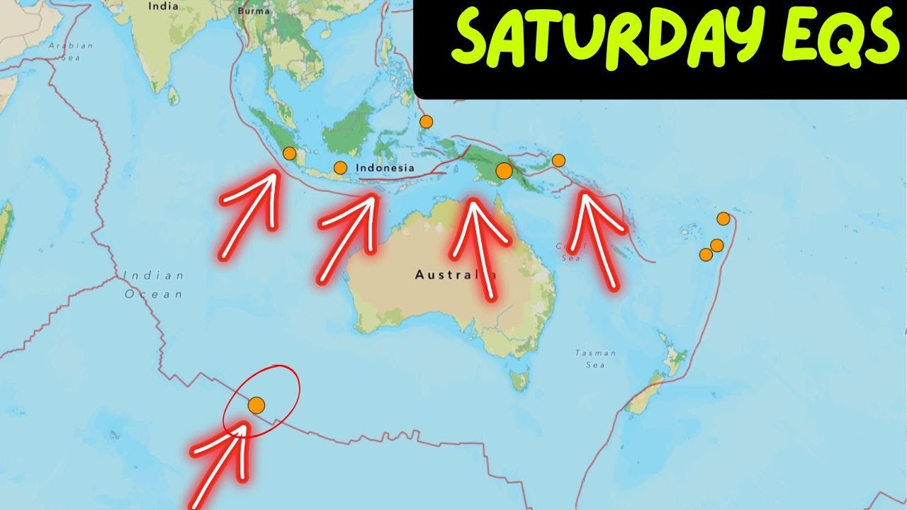 Southeast Indian Ridge Earthquakes kicking up. Watch Philippines region. Saturday update.