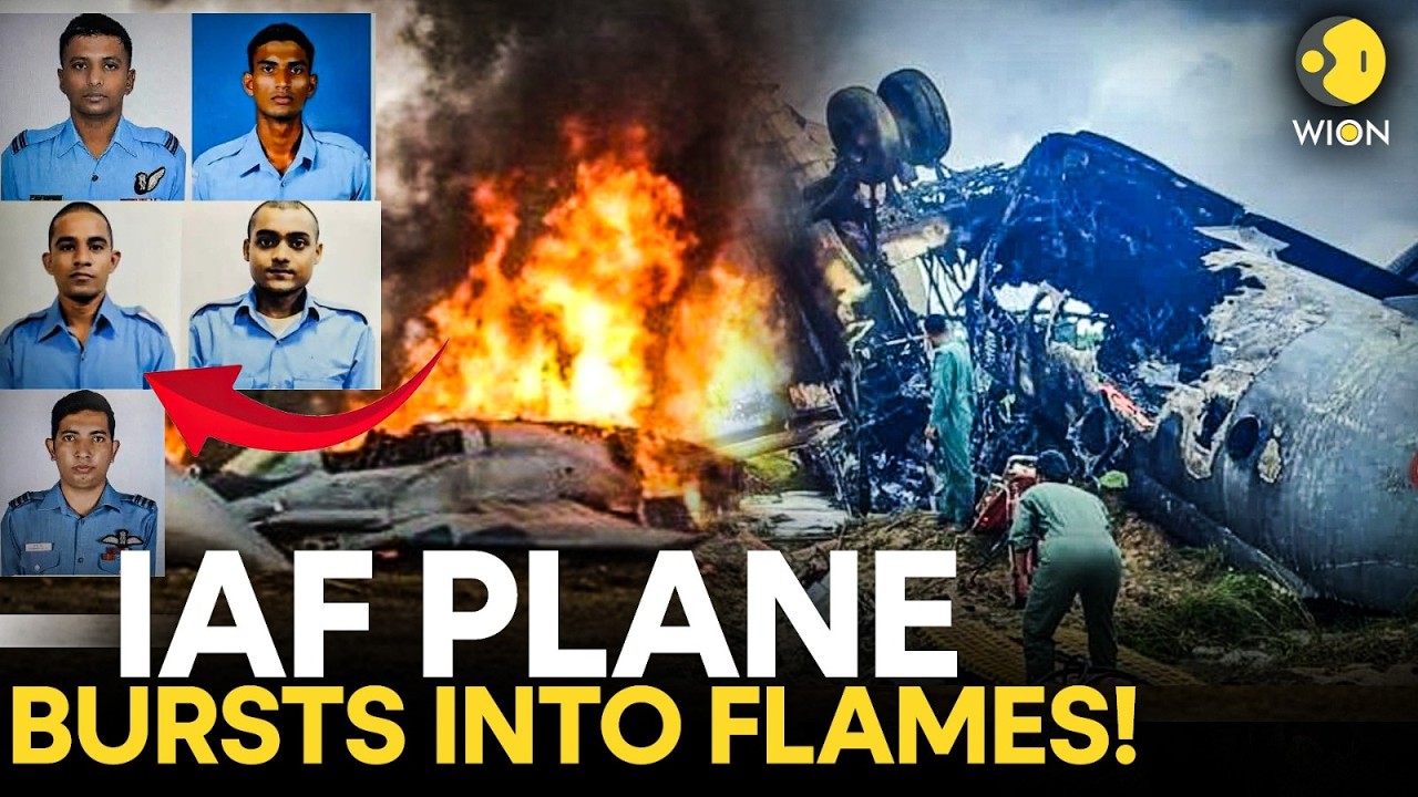 IAF Jet Crash LIVE: AN-32 Crashes in Assam&rsquo;s Jorhat While Landing, 5 Dead, Court of Inquiry Launched