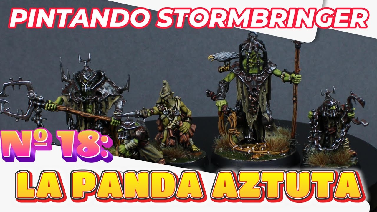 Pintando Stormbringer 18: La Panda Aztuta