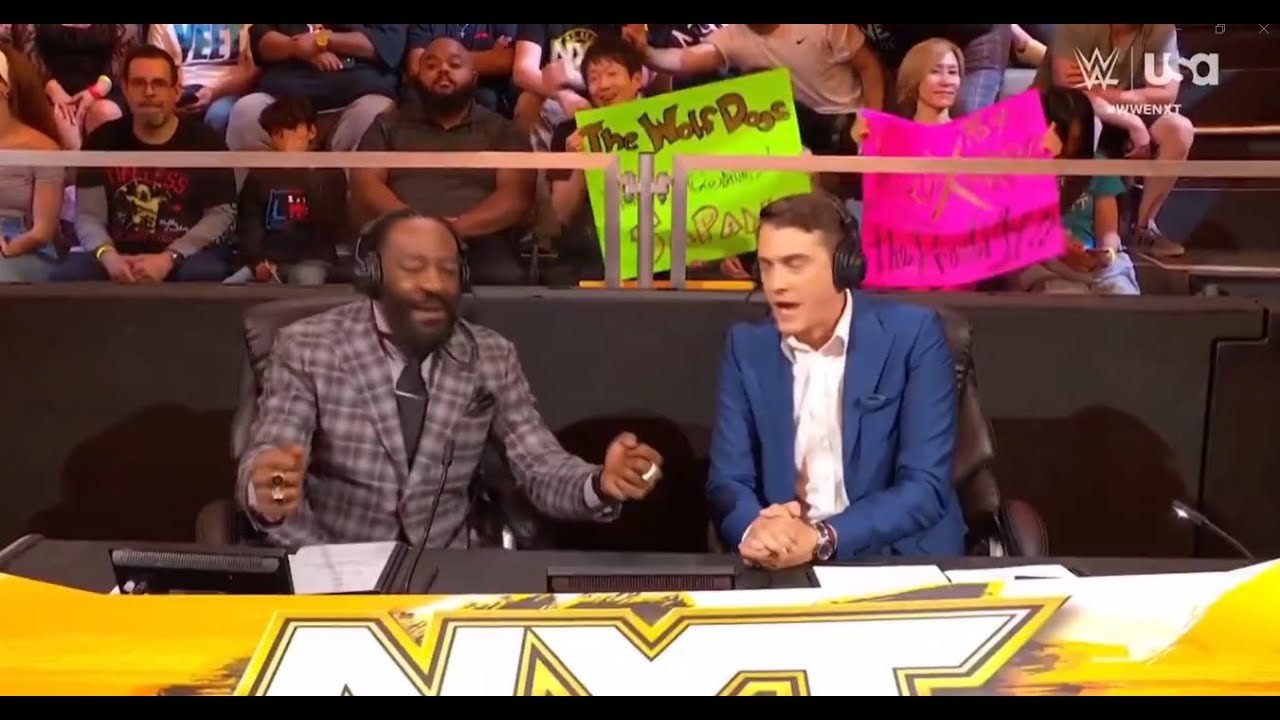Booker T WWE NXT Funny Commentary Moments Part 5