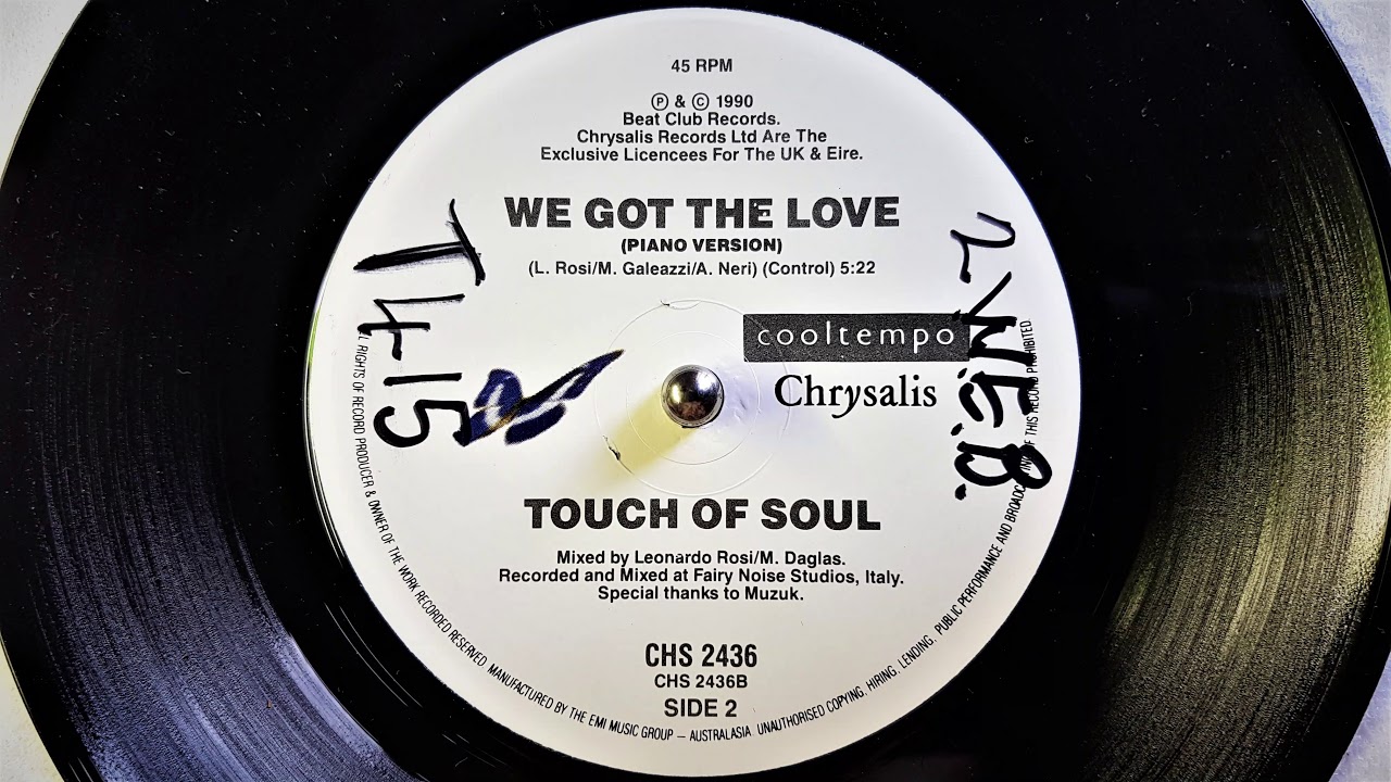 Touch of Soul ~ We Got The Love [ Piano Version + Vocal