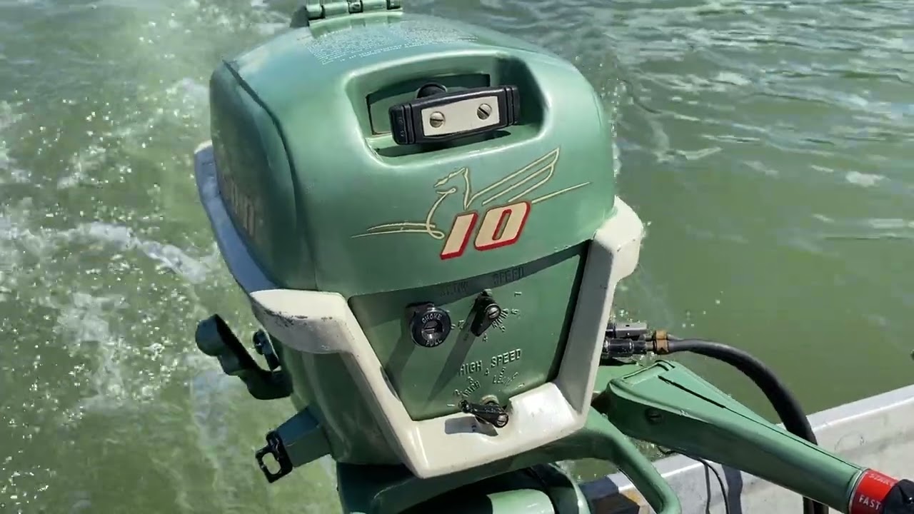 1955 Johnson QD-16 antique outboard AOMCI SOLD
