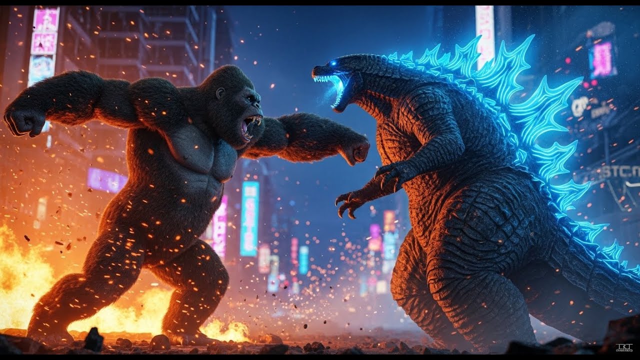 King Kong vs Godzilla - Full Monster Fight Breakdown
