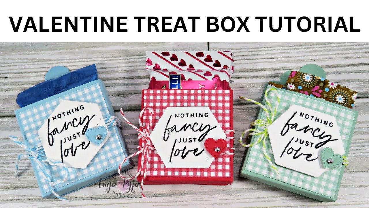 Let's Make A Something Fancy Easy Valentine Treat Box (great box for ghirardelli chocolate squares)