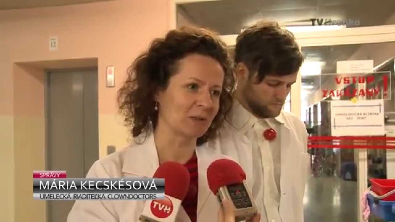 Zdravotní klauni na onkológii v Banskej Bystrici