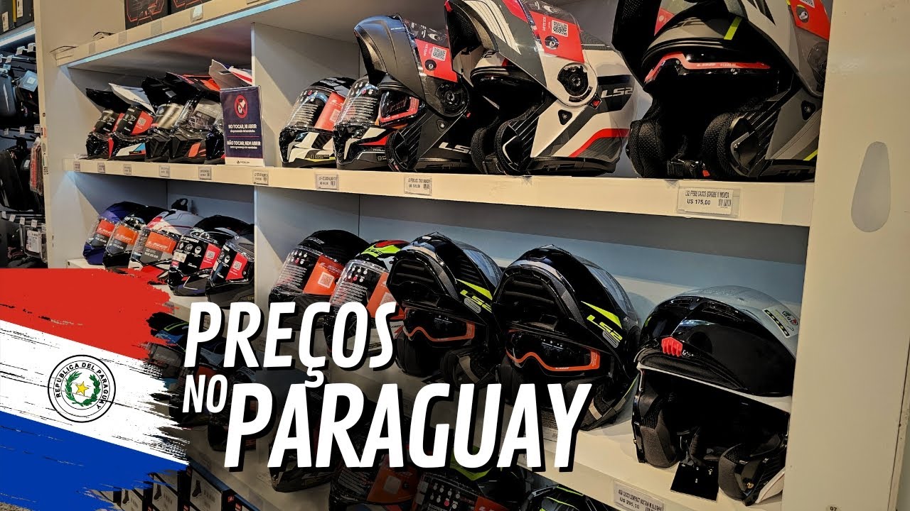 PREÇOS NO PARAGUAI / TODOS OS ACESSÓRIOS PARA MOTOCICLISTAS !!