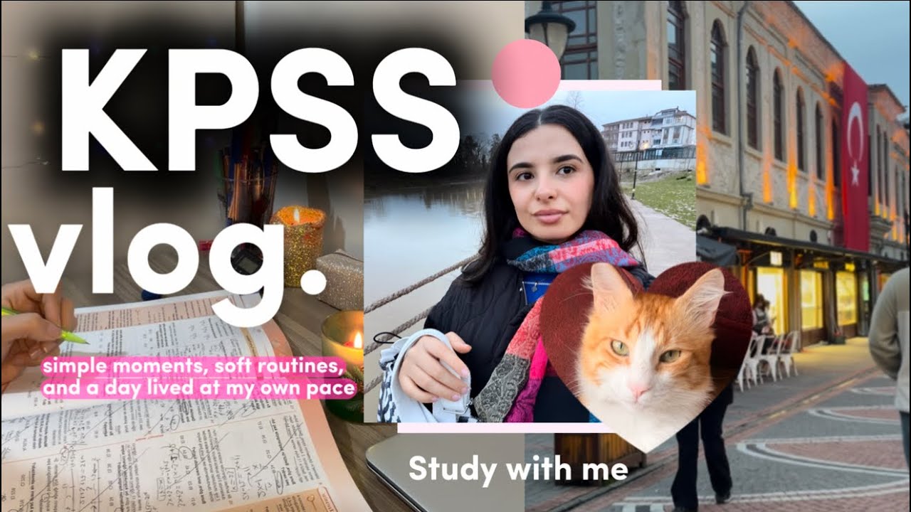 BİRLİKTE ÇALIŞALIM | KPSS 2026 Günlüğüm, Dışarı Çıktık + 7 Saat Hedefi 📚😸#kpss